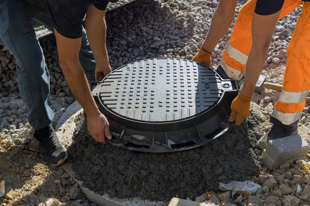 travaux d'adduction d'eau